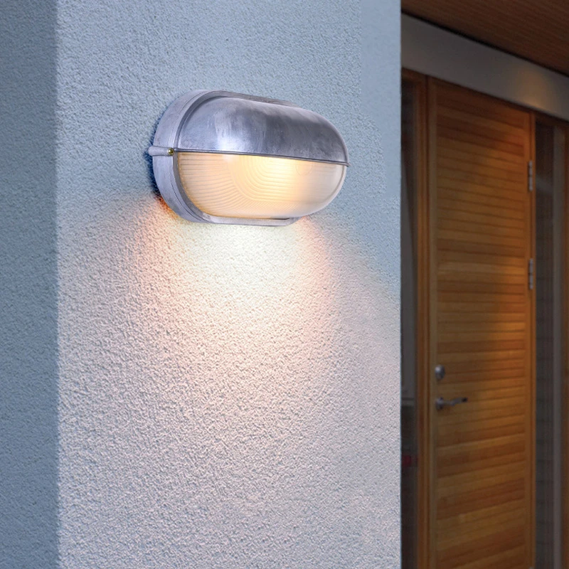 Outdoor Retro LED Wall Lamp Image 17