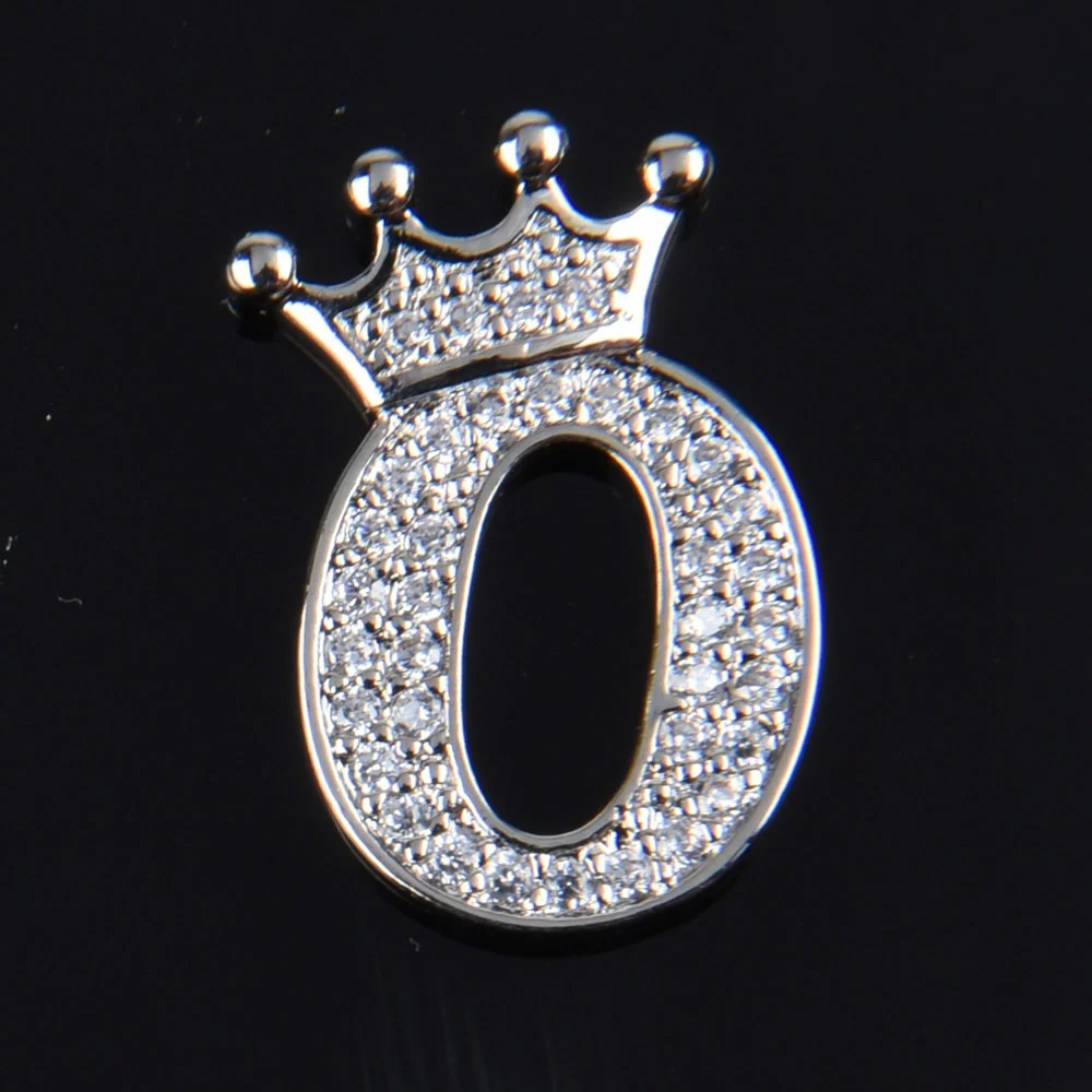 Hot Sale Metal Croc Shoe Charms Crown Letter Bling Rhinestone Shoes Decorations High Quality Butterfly Wristband Accessories