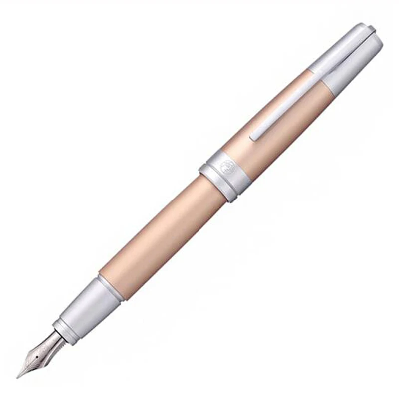 Picasso 961 Golden Simmel Gate Bridge Aluminum Matte Finish Fountain Pen 0.5mm Fine Nib Ink Pen Luxurious Writing Gift Pen Set