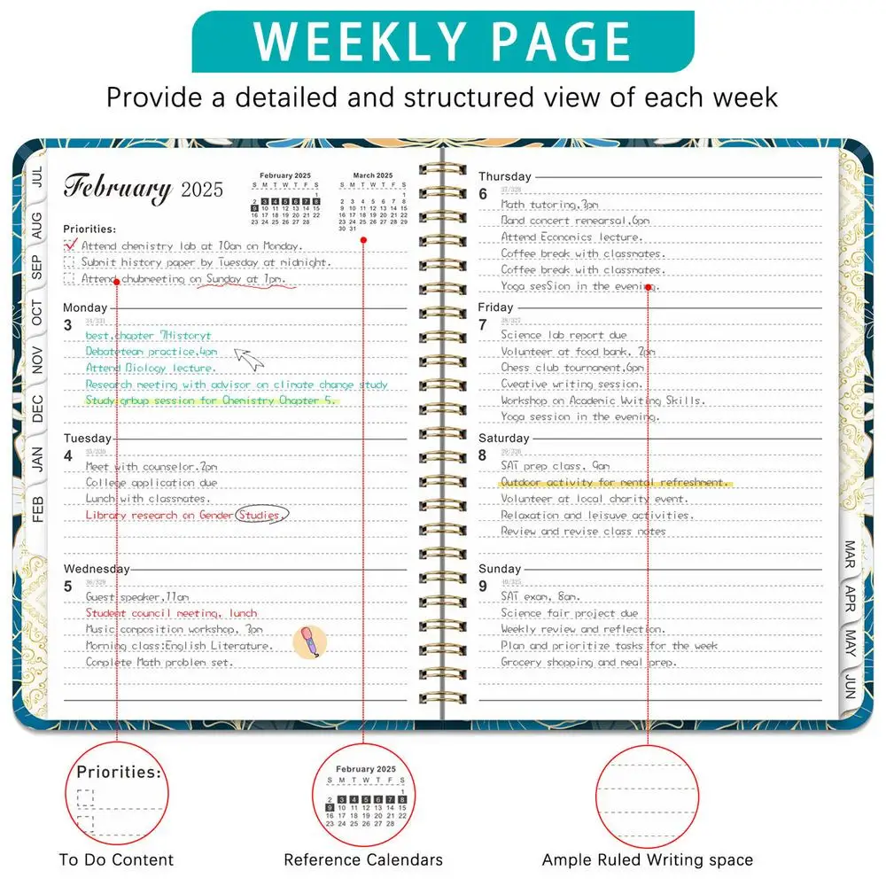 A5 Weekly Planner Image 2
