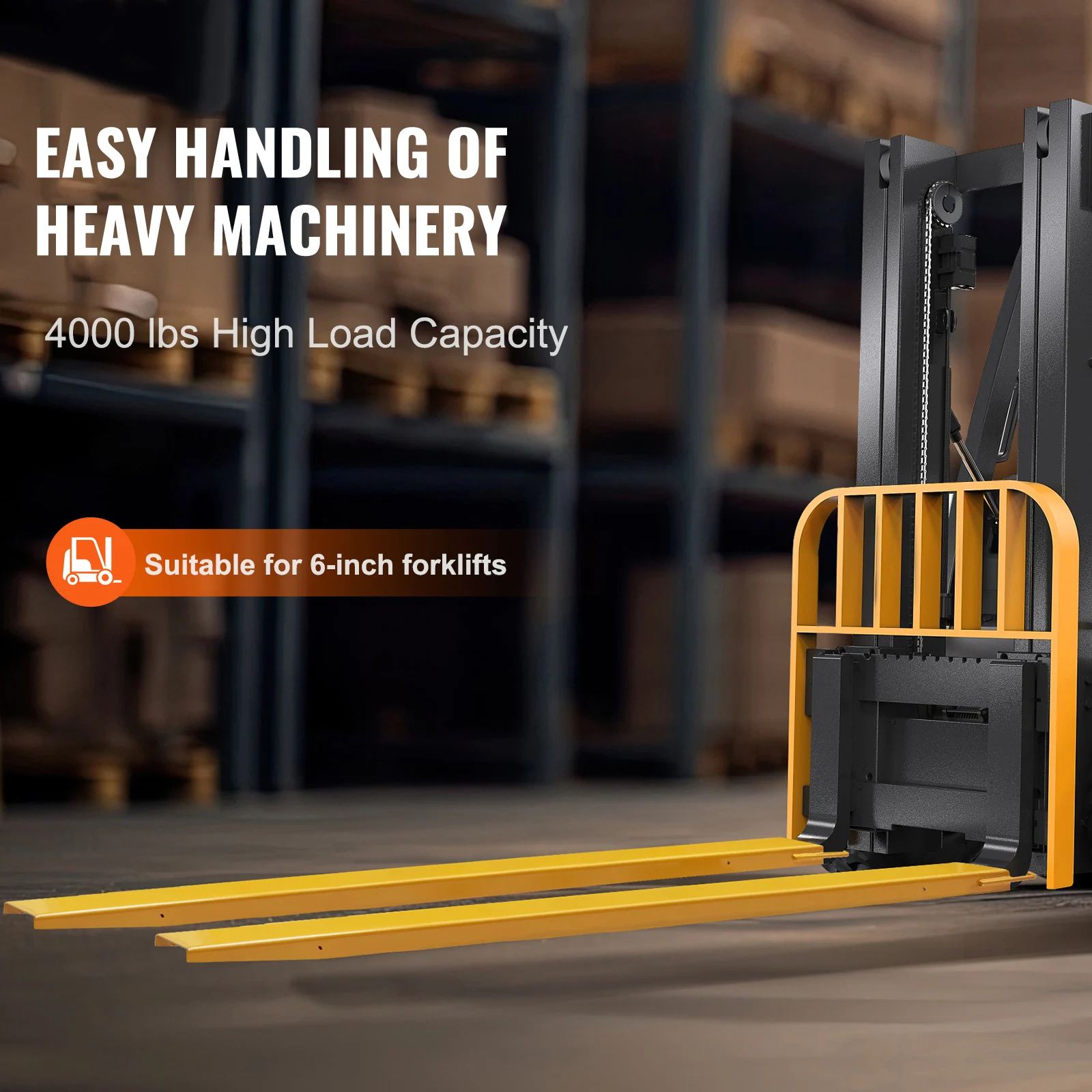 Carbon Steel Forklift Pallet Extensions for Heavy Duty Lifting