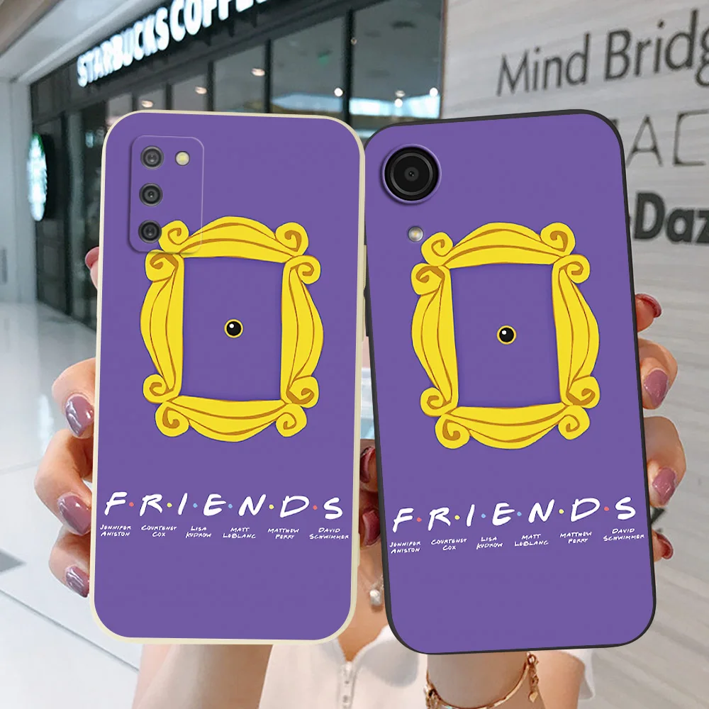 Custodia Per Samsung Galaxy J2 Core J2 J4 J6 J8 2018 Plus + Cover Per Telefono Soft Silicon Friends