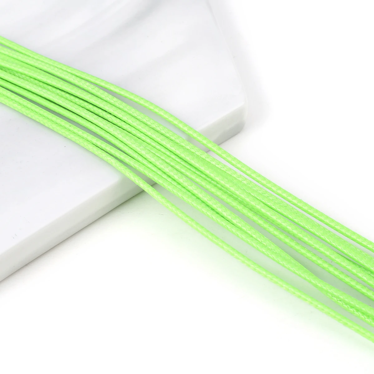100PCS Wholesale 26 Color Colorful Wax Thread Leather Rope Chain Jewelry Making Accessories Pendant Necklace Chain Length 45+5cm