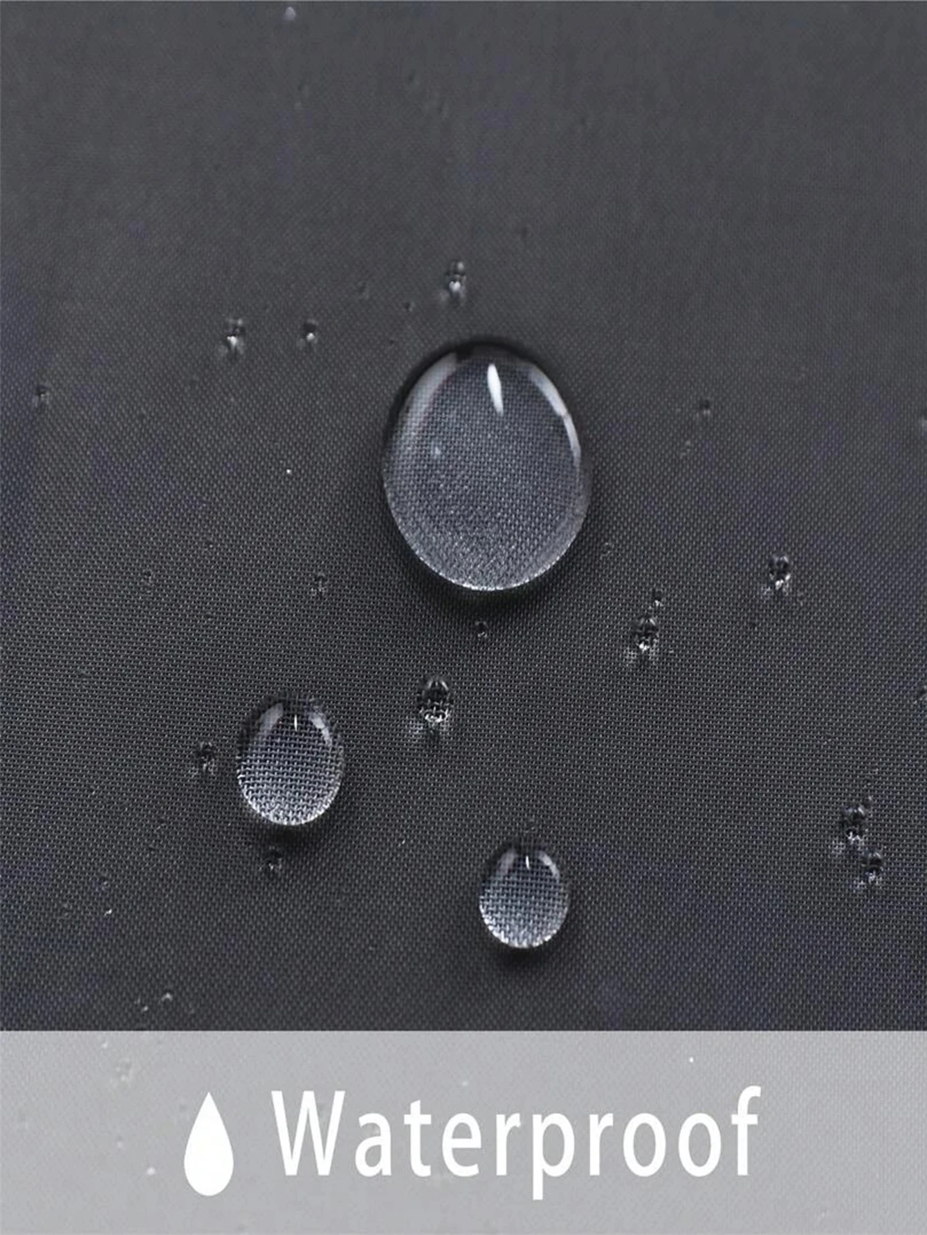 Waterproof Sheer Curtains - Translucent Black White Gray Outdoor Curtains