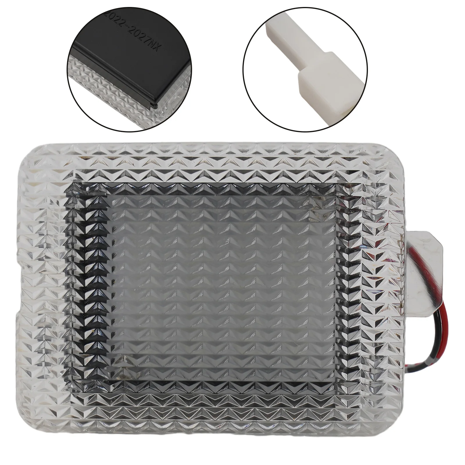 

For Lexus NX 2022 White Led Trunk Luggage Compartment Footwell Door Courtesy Light Trunk Light Tailgate Led Tail Box Lamp