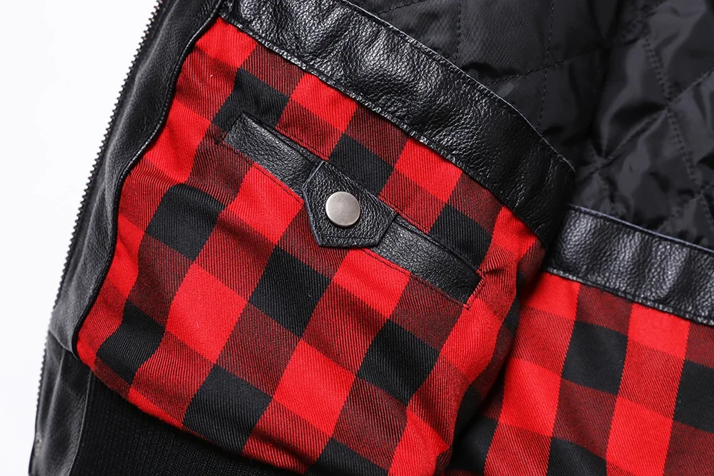 Men Leather Jacket G1 Style Wool Collar Air Force Flight Jacket Natural Cowhide Genuine Leather Pilots Coat Thicken Warm Clothes Motorcycle Cloth