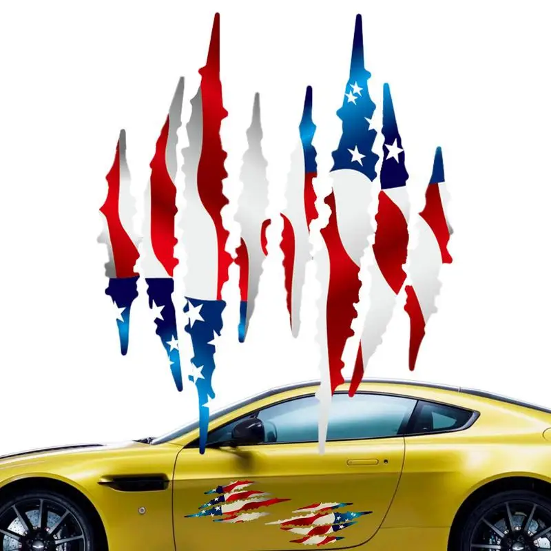 

Vinyl Claw Marks Car Sticker Waterproof Ghost Decal Motorcycle Scratch Stripe Decoration For Trucks Van Laptop