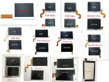 Schermo LCD superiore o inferiore inferiore per Nintendo DS Lite Per NDSL Per ndsi Per 3DS Nuovo 3DS XL LL Per 2DS XL Per interruttore