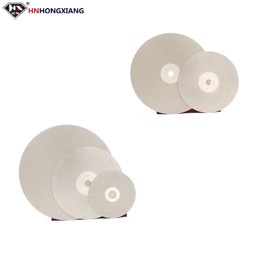 6 Inch Electroplated Tools Diamond Flat Lap Polishing Disc Lapidary Tools Grinding Plate Direct Deal