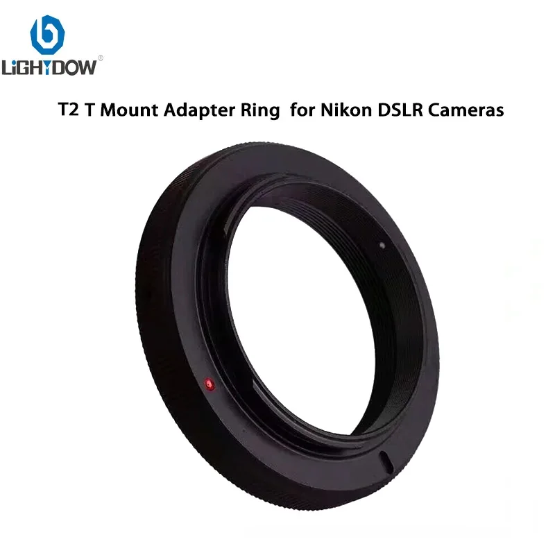 Lightdow T2 Adapter Ring T mount for Nikon DSLR Cameras D80 D3400
