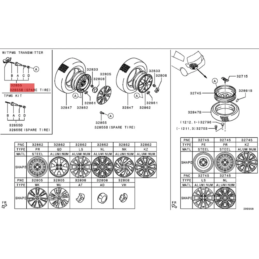 4250C275 Ÿ̾ з  , ̾    III 2014-2025 433MHZ TPMS, 4 ǽ
