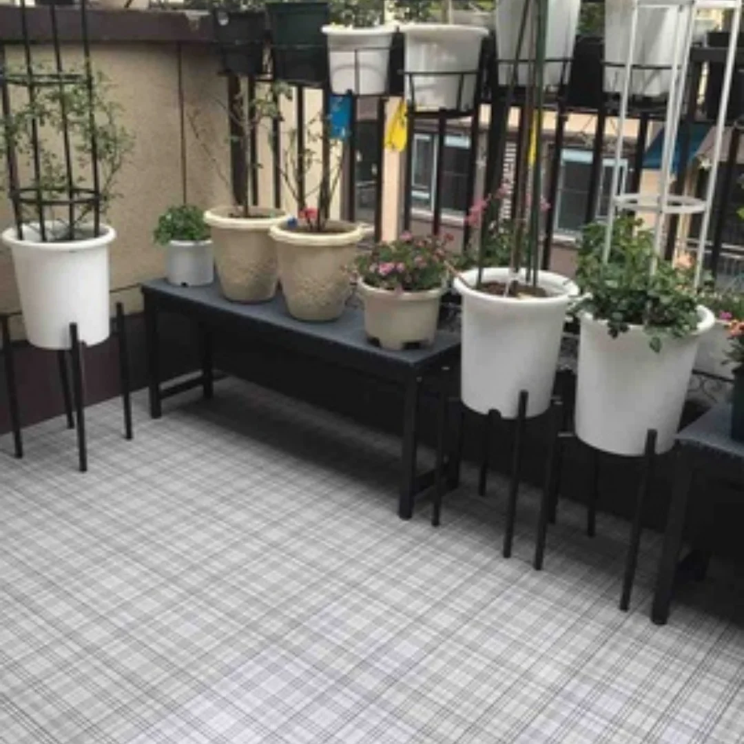 40CM Outdoor Furniture Plants Stand, Balcony Shelf, Green Iron Art Rack, Simple Floor Light, Luxury Flower Rack Holders, D411