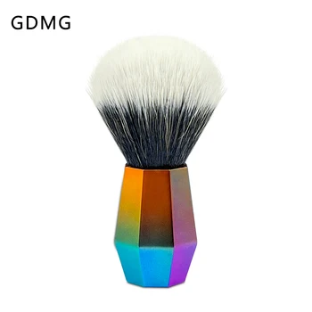 Pennello da Barba GDMG con Manici Colorati, Strumenti Essenziali per la Pulizia e la Cura della Barba Maschile
