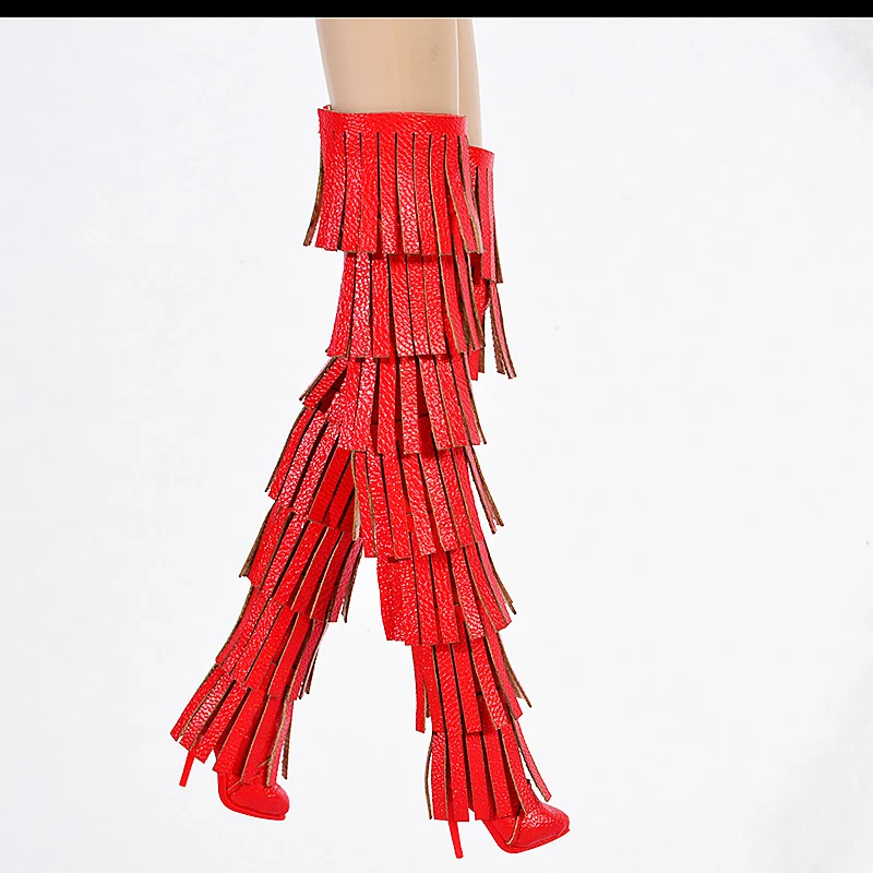 Jason Wu Fashion Royalty FR2 1/6 Tassel Shoes Boot Fit 12in Female