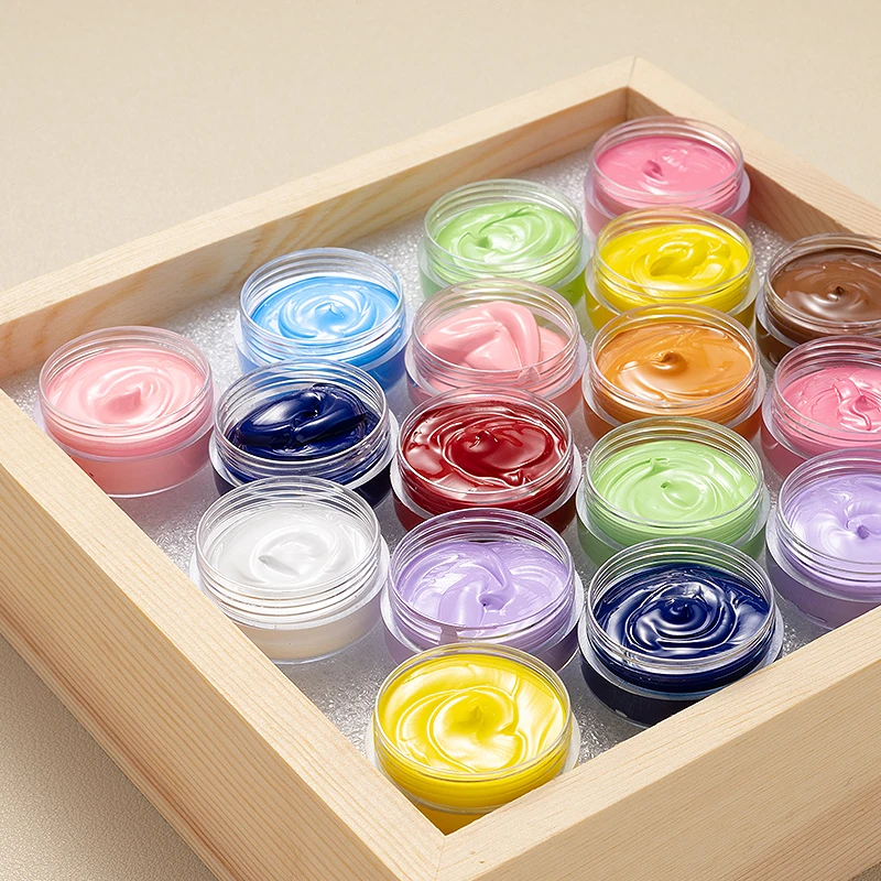 30g/Bottle Silicone Color Paste DIY Handmade Craft Toy Macaron Pigment, DIY Pinch Glue, AB Silicone Coloring Dye Resin Glue 3