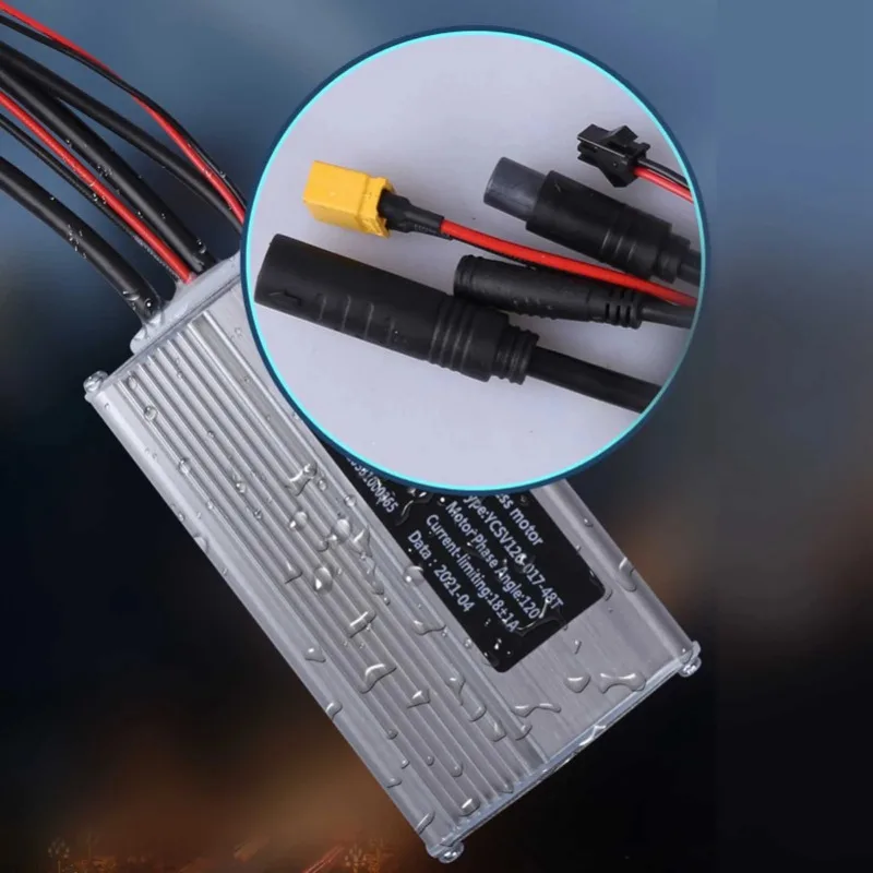 BAFANG 허브 모터 컨트롤러, eBike 전자 자전거용 DIY 교체, 36V, 48V, 350W, 48V, 500W