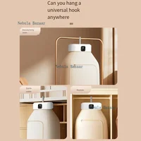 Портативная сушилка для одежды, портативная сушилка для квартир, дома, путешествий, автофургонов, компактная складная мини-электрическая сушилка для белья с сумкой для сушки — изображение 4