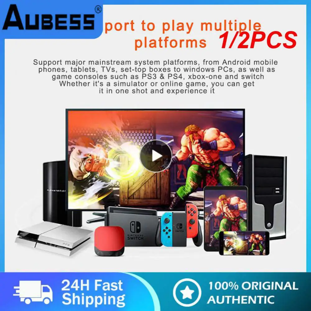 

1/2PCS Street Fighter Joystick Controller PC /PS3/ /Switch/Android TV Arcade Fighting Game Fight Stick PXN 0082