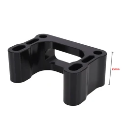 Motorcycle Handlebar Riser Adaptor - Adjustable 15mm to 25mm Elevation (25mm)