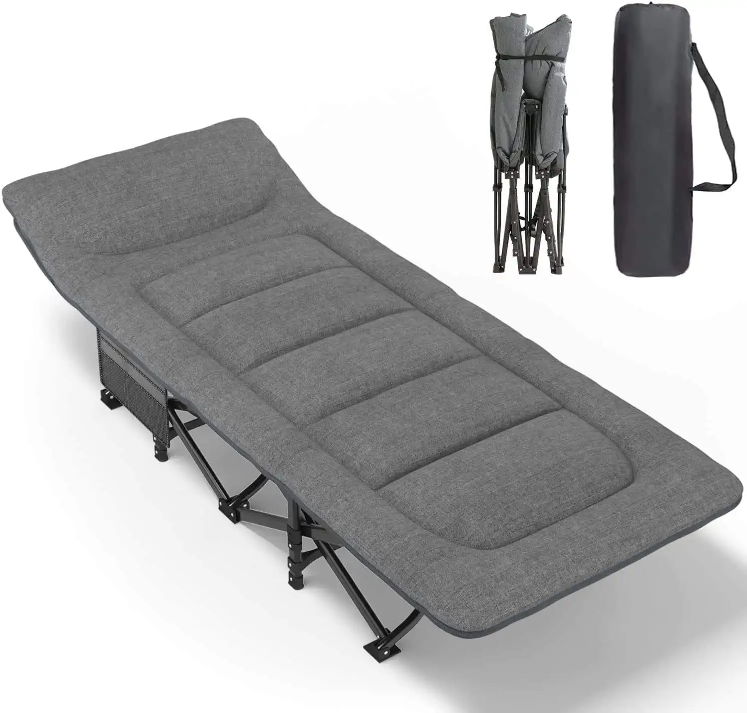 Car Travel Bed Adjustable Foldable Beds Portable Outdoor Camp Bed Folding Cot