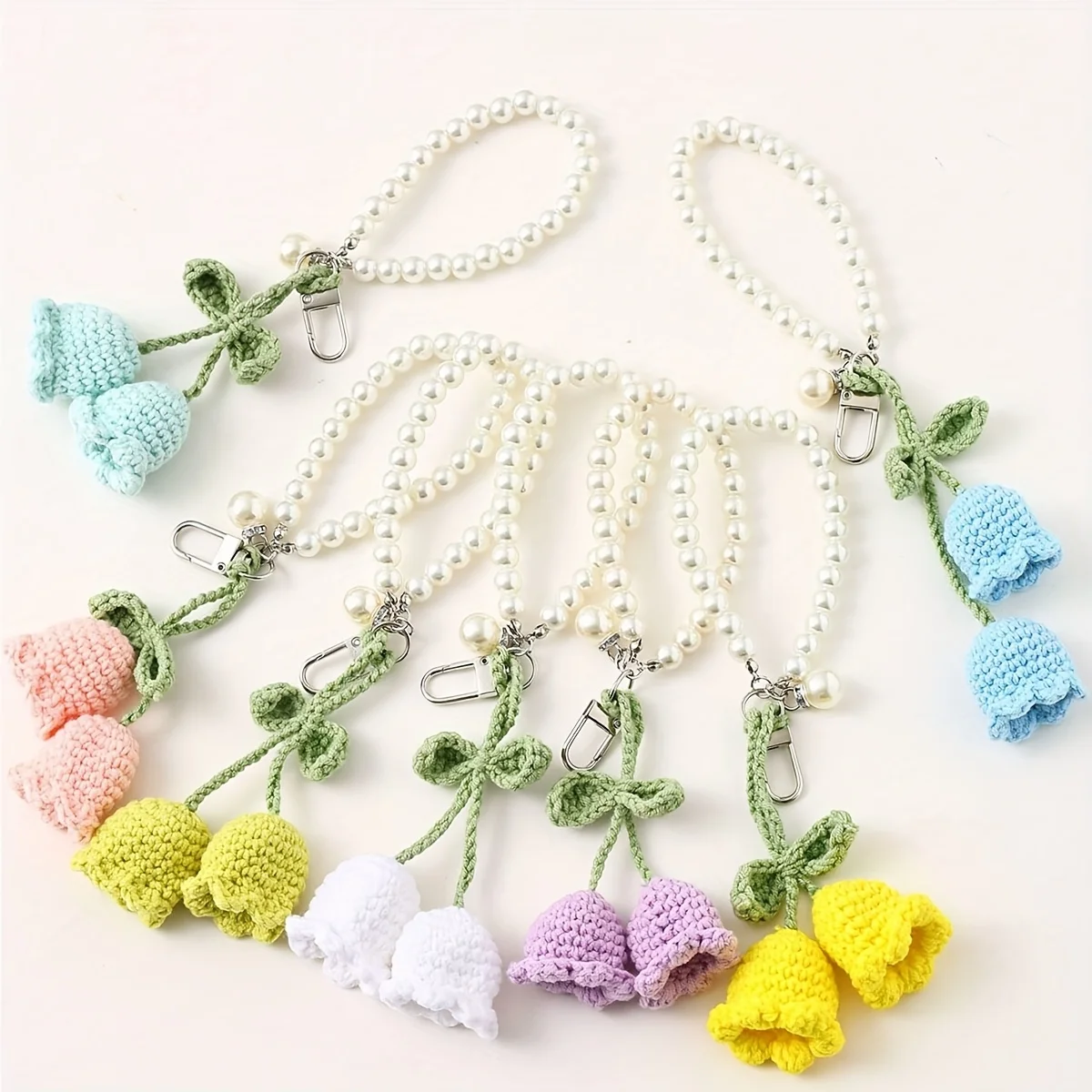 Hand Woven Flower Backpacks/backpacks/wallet Pendants, Decorative Bracelets/keychains/keychains, Crochet Flower Accessories