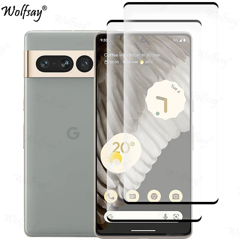 Full Cover Tempered Glass For Google Pixel 7 Pro Screen Protector