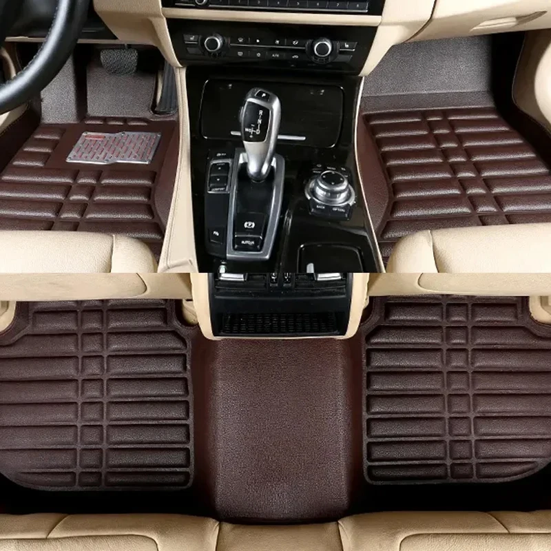 thumbnail image 1 of Alfombrillas de cuero para coche para Nissan X-Trail T32 2013 2014 2015~2021 Rogue LHD Alfombrillas de suelo Repuesto interior Accesorios para coche, 1 of 5