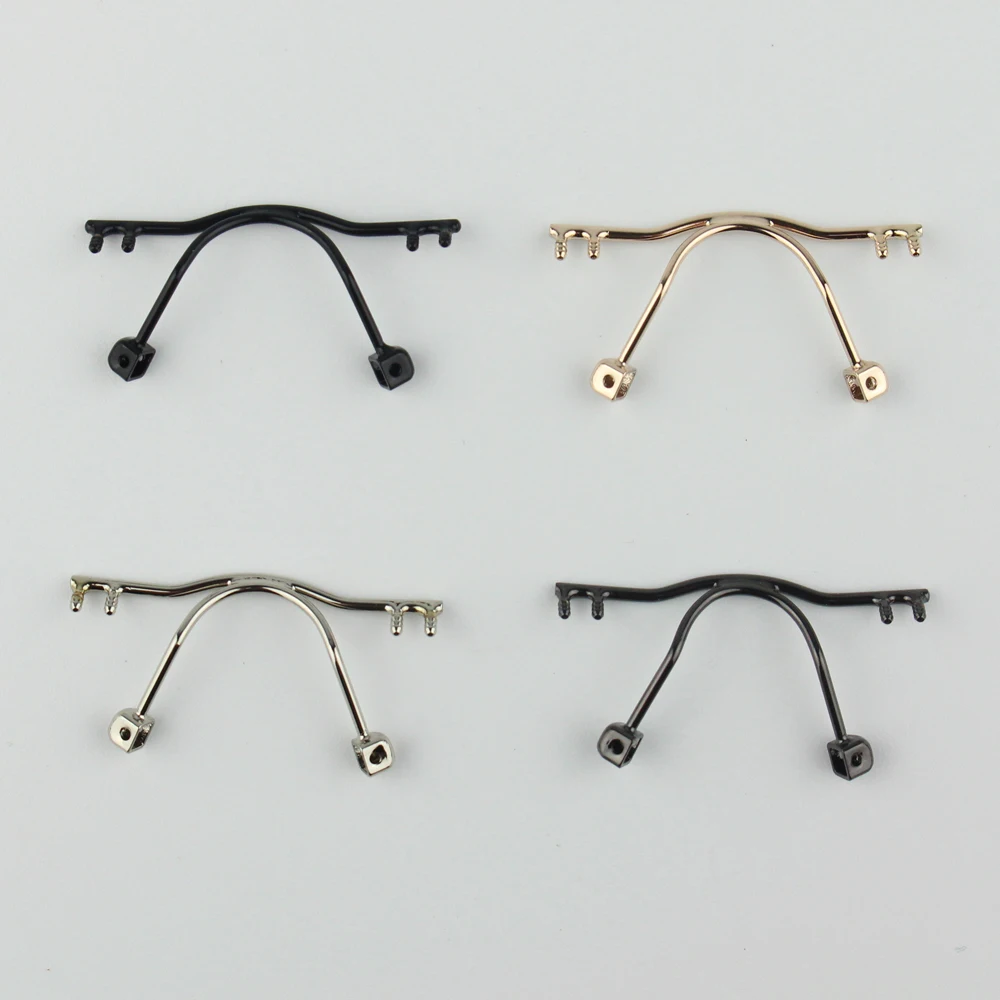 100pcs Eyeglasses Bridge Nose Pad Arm Metal Rimless Optical