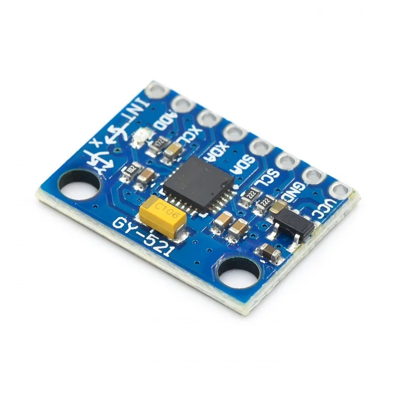 10 개 mpu6050 모듈 3 축 아날로그 자이로스코픽 센서 3 축 가속기 모듈