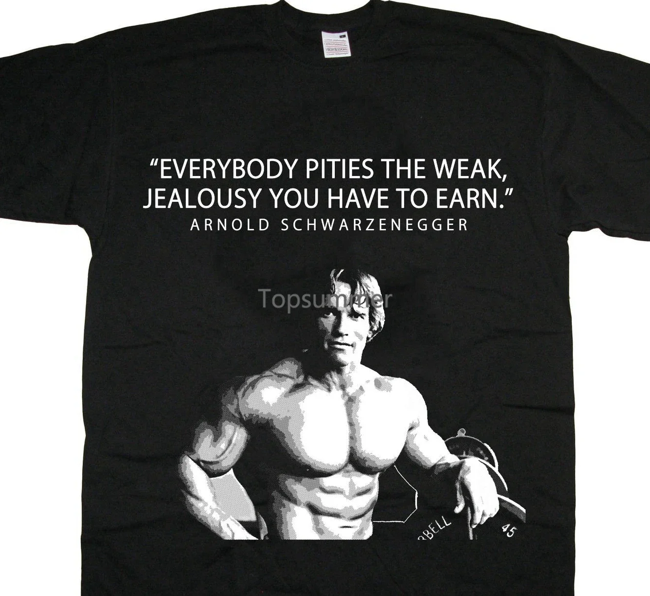 

Arnie Arnold Schwarzenegger 3 Bodybuilding Uomo Maglietta Unisex