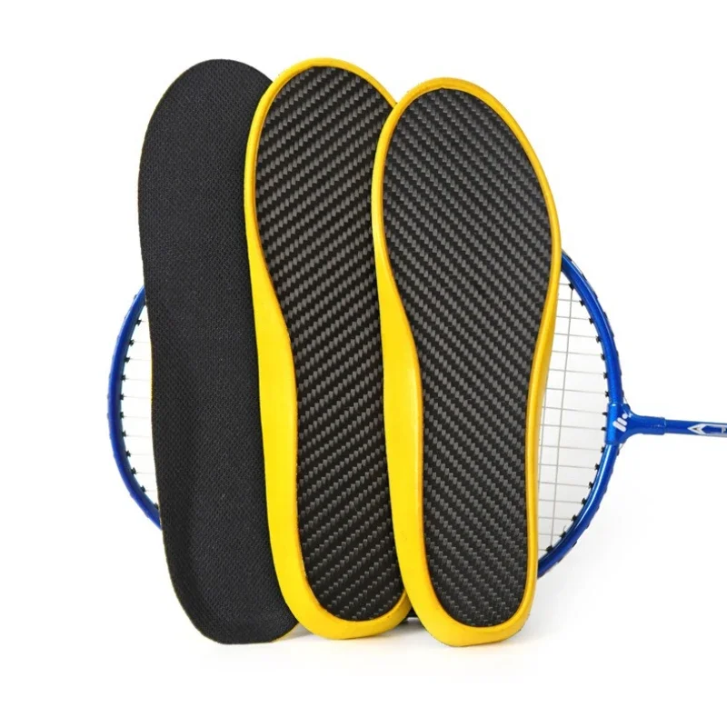 Enhanced Comfort Carbon Fiber Shock-Absorbing Athletic Insoles