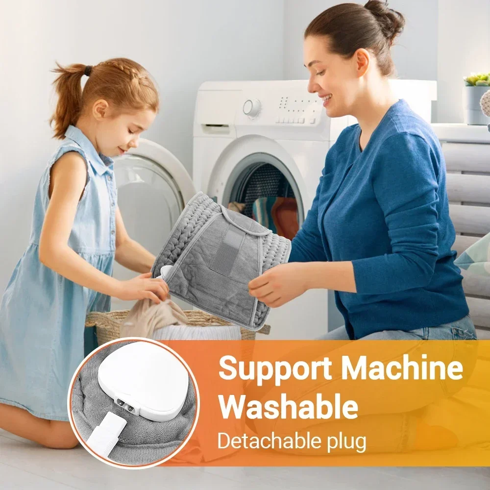 Home Electric Heating Pad Warm Physiotherapy Thermal Blanket Office Temperature Control Waist Belt Warming Back Hand Leg Abdomen