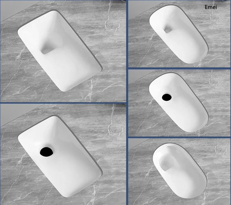 Narrow Edge Ultra-Thin Toilet Toilet Brick-Mounted Large Urinal Basin