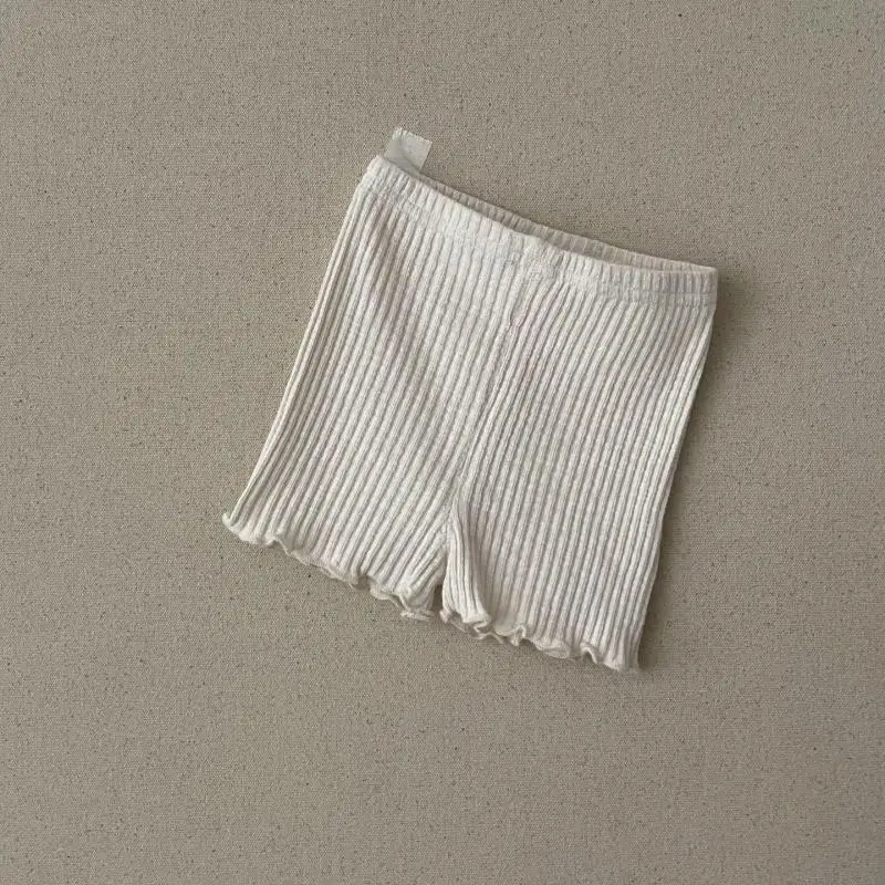 Casual Shorts Summer Newborn Baby Solid Shorts Girl Infant Ribbed Ruffle Short Pants Kids Boys Cotton casual shorts cotton shorts