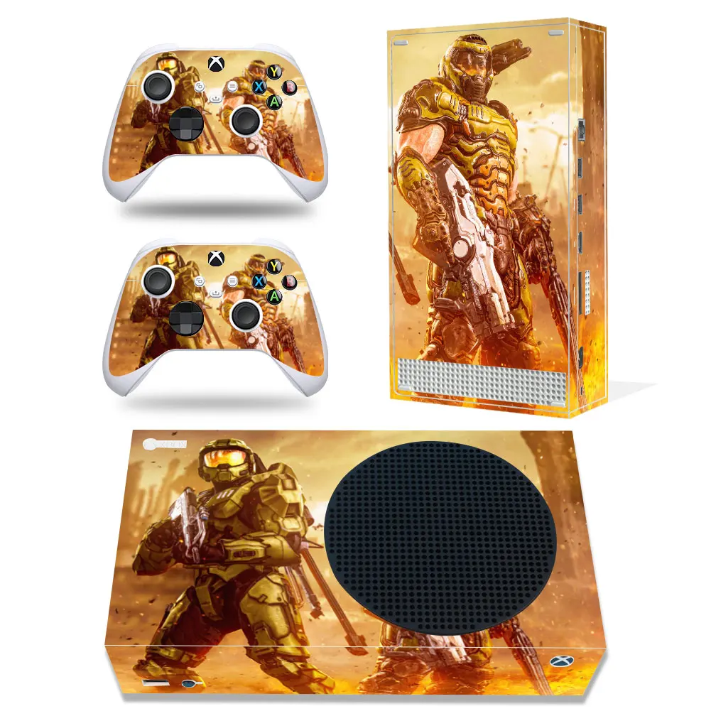 GAME 4703 Xbox series S Skin Sticker Decal Cover Xboxseriess Vinyl XSS Skin Console and 2 Controllers