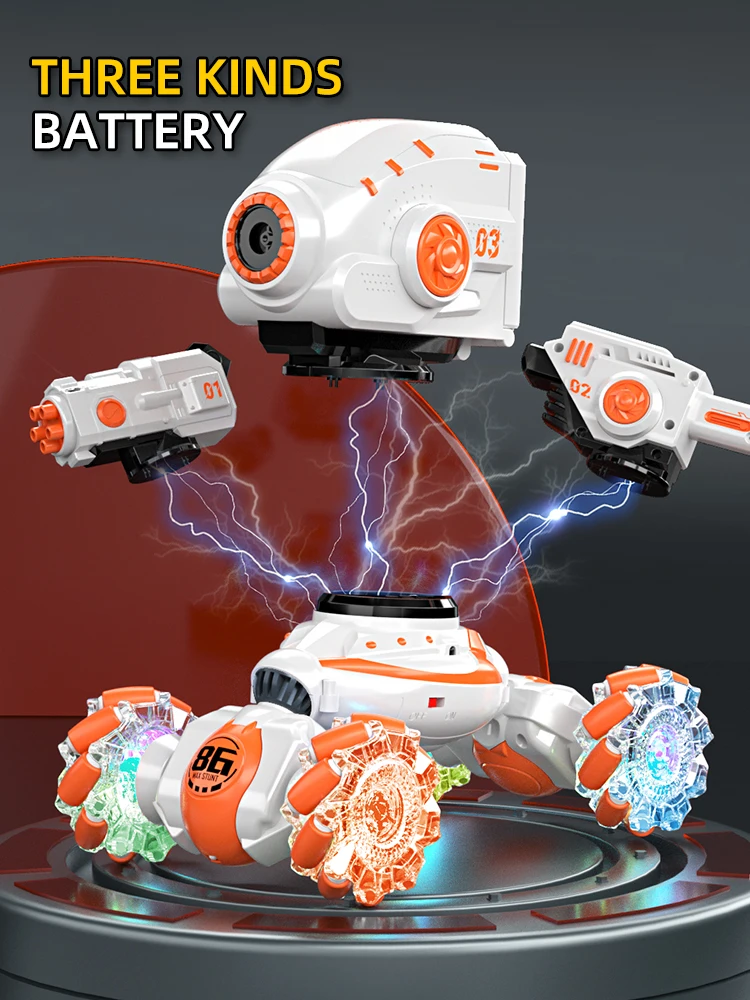 RcTank4WDDriftRemoteControlArmoredVehicleCanFireCannons