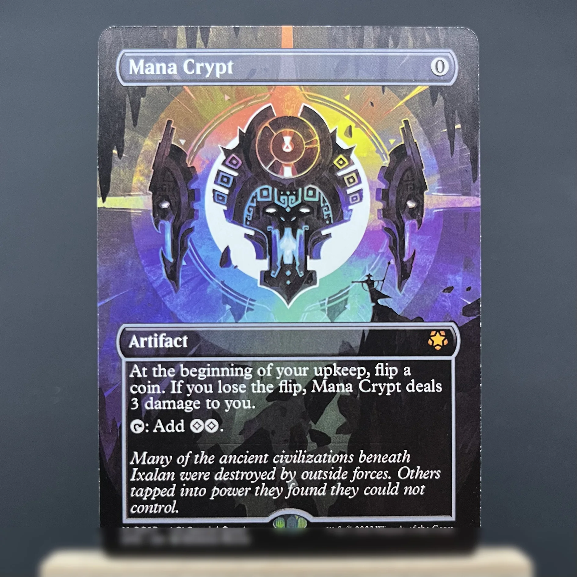 tcg cards SPG LCI HOLO4-Ⅰ01 Magical Black Core Mana Crypt Lord of Atlantis Underworld Breach the Cavern of Souls Gathering