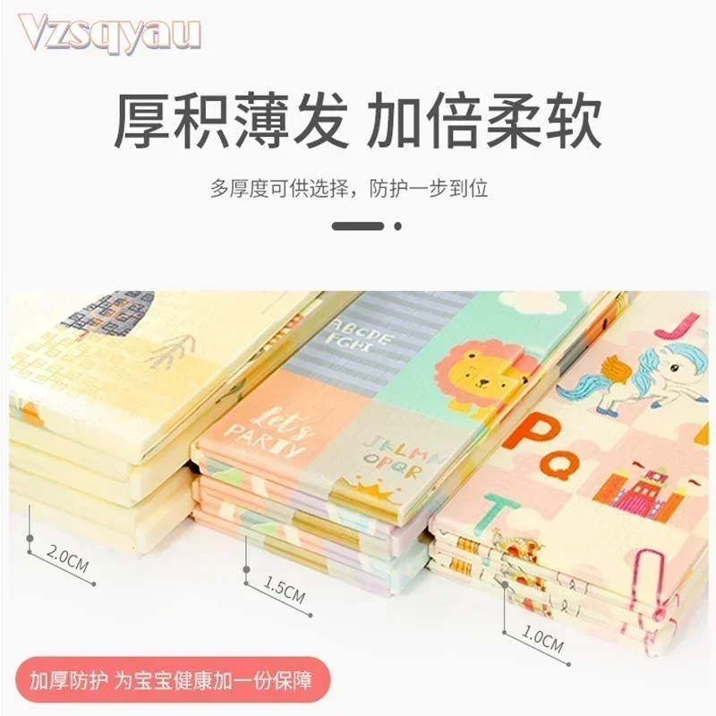 Baby Play Mats Crawling Mats Double Surface Baby Carpet Rug Developing Mat for Children Game Pad in The Nursery Activity Gym XPE