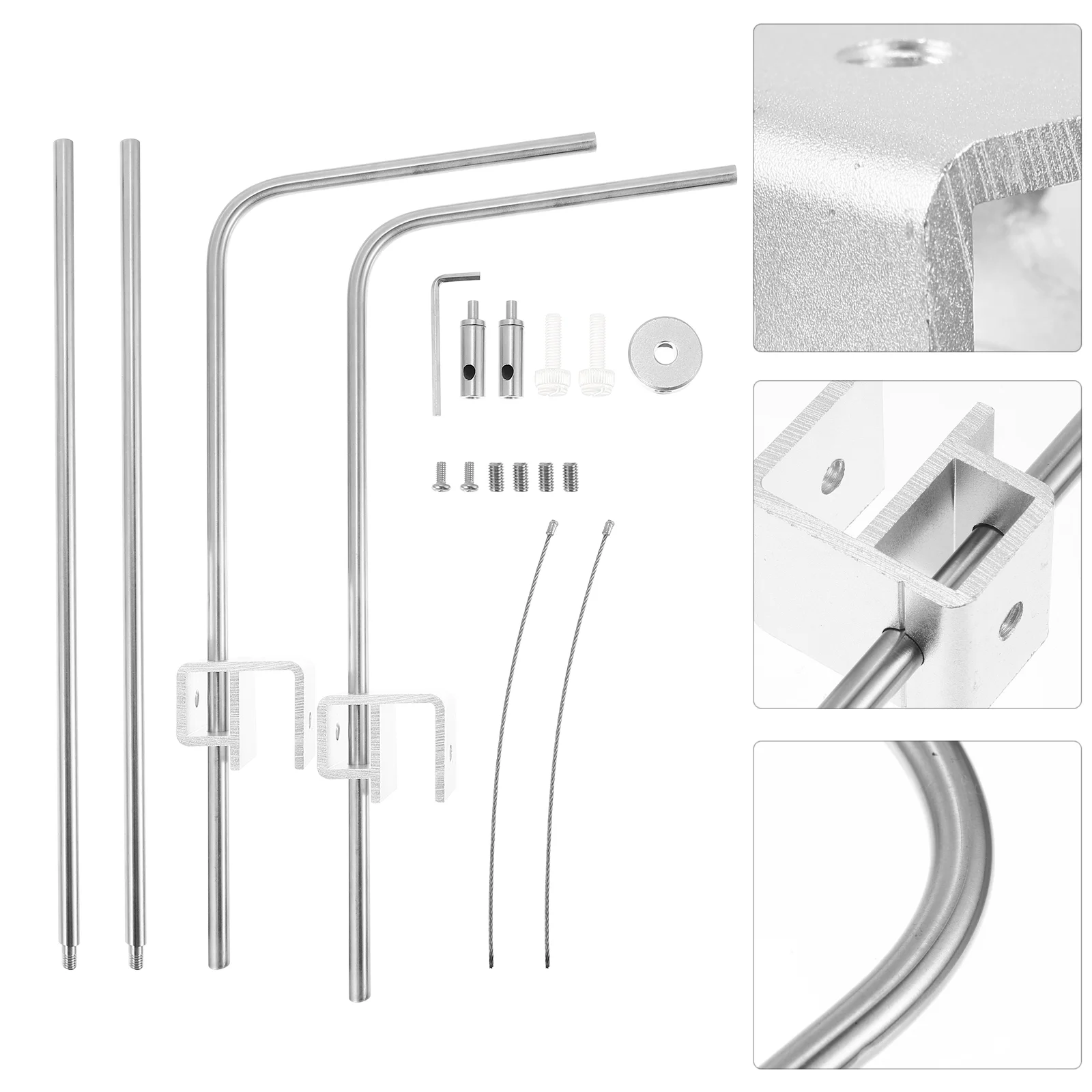 Light Aquarium Fish Tank Rack Stand Bracket Hangingholder Lamp Lighting Adjustable Aquatic Led Kit Aluminum Riserhigh Mount led lamp aquarium light aquarium lamp