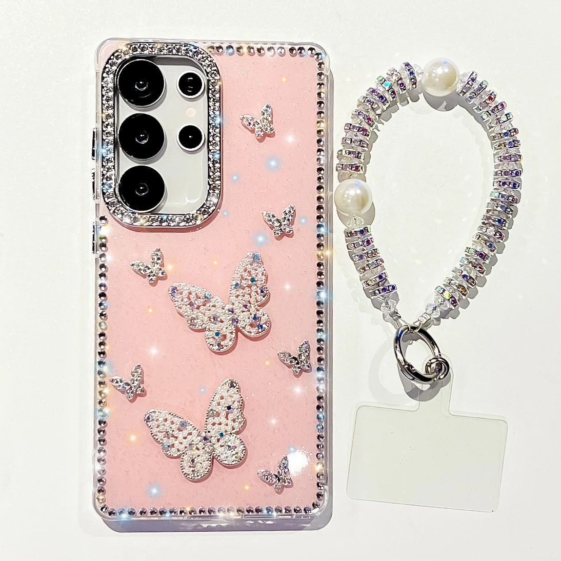 Butterfly Diamond Bling Luxury Phone Case Cover