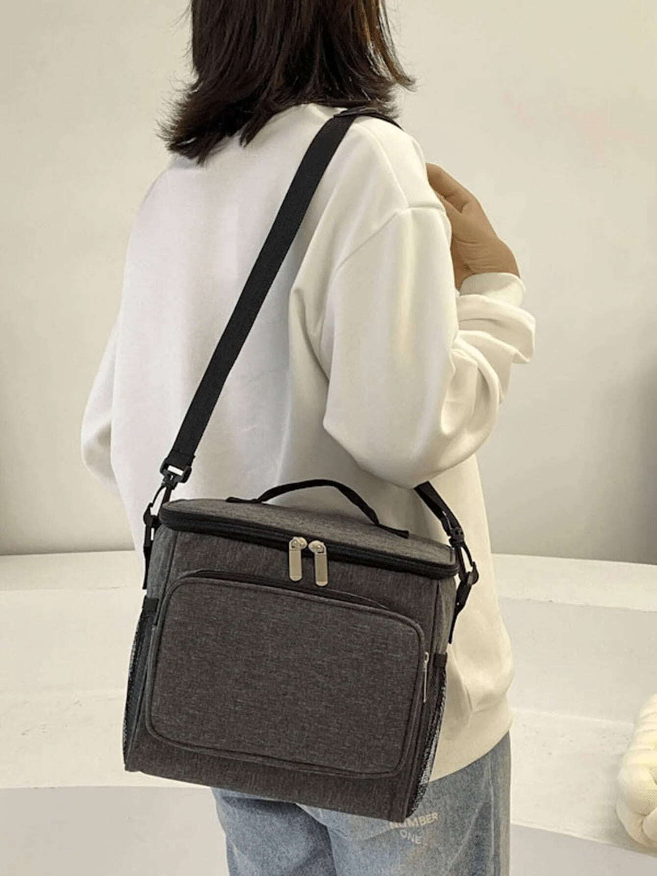 Cooler Bag Multifunction Large Capacity Waterproof Oxford Portable Thermal Lunch Bag for Women Picnic