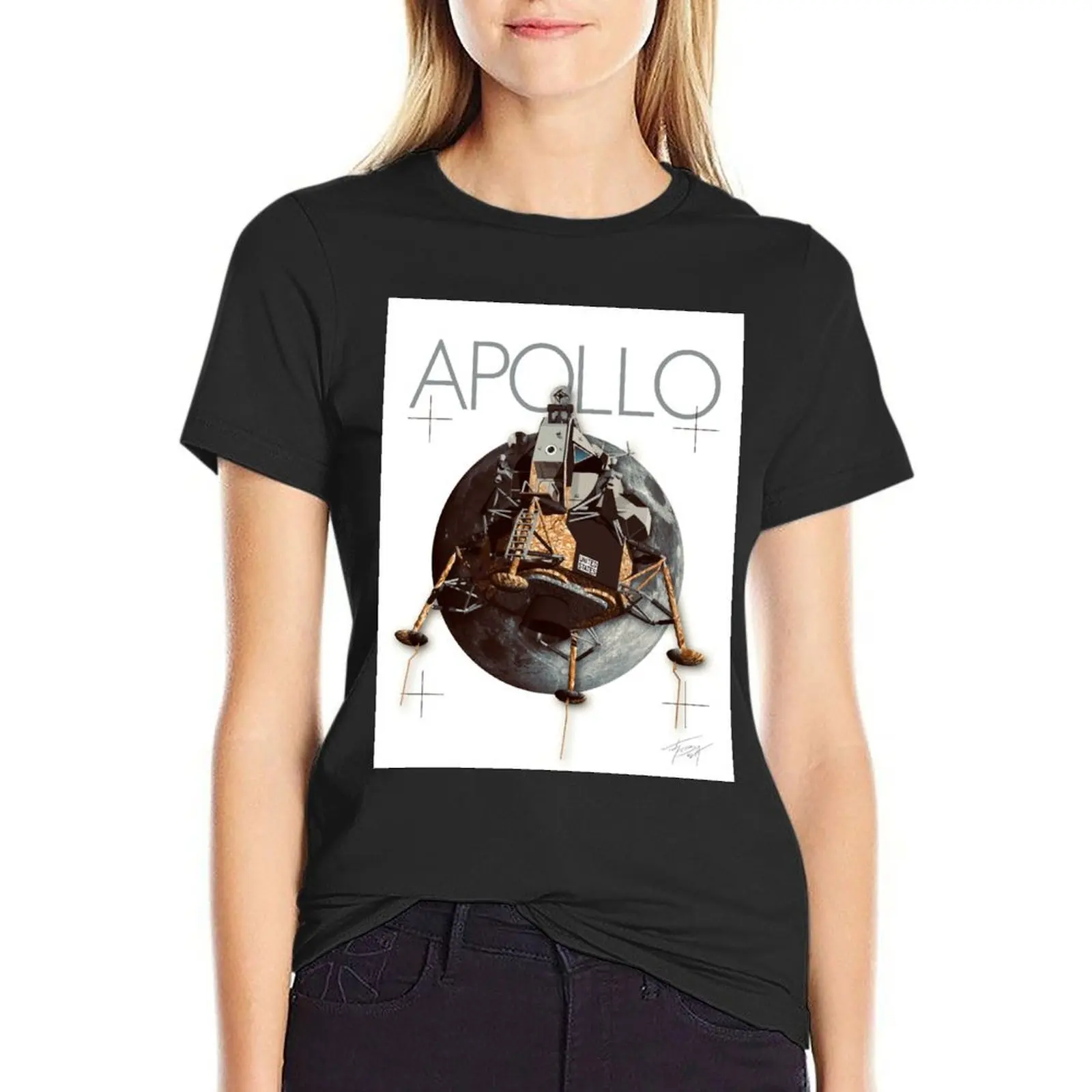 

Apollo 11 T-Shirt cute tops aesthetic clothes hippie clothes oversized t shirts for Women