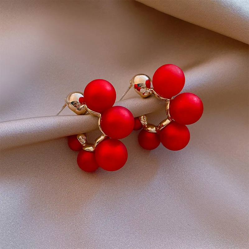 Pearl Earrings For Women Wedding Party
