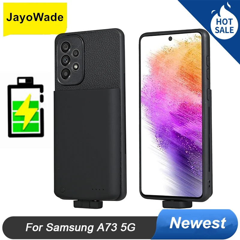 

Чехол JayoWade A73 на 5000 мАч для Samsung Galaxy A73 5G, чехол для телефона, внешний аккумулятор для Samsung Galaxy A73, чехлы для зарядного устройства