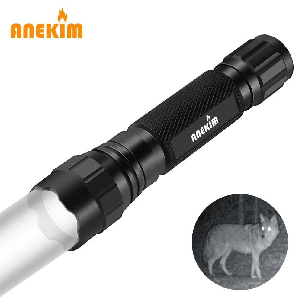 ANEKIM 501 Zoom IR Illuminator Flashlight Ultra Long Distance VCSEL