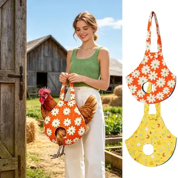 Borsa per il trasporto di polli, borsa per il trasporto di pollame, borsa portatile per galline, 64x36x0,5 cm, borsa per il trasporto di galli e pollame.