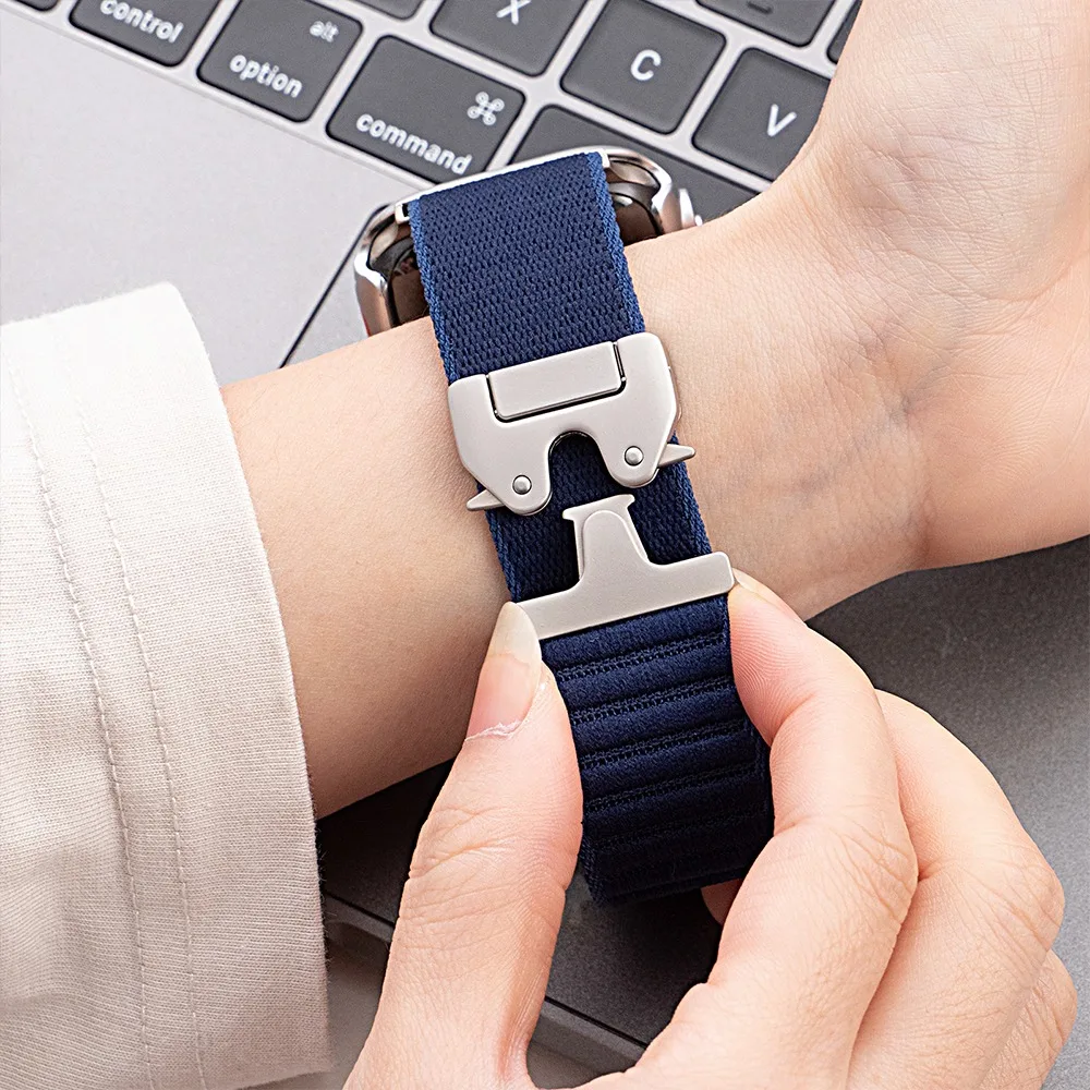 Nylon Sport Loop Band with Alpine Design