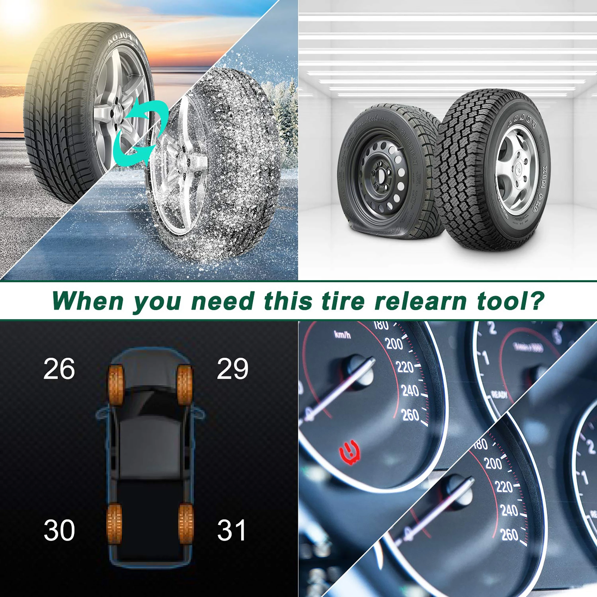 ڵ TPMS  ,  TPMS19, ڵ Ÿ̾ з   Ȱȭ н , ڵ ׼ 8C2T-1A203-AB