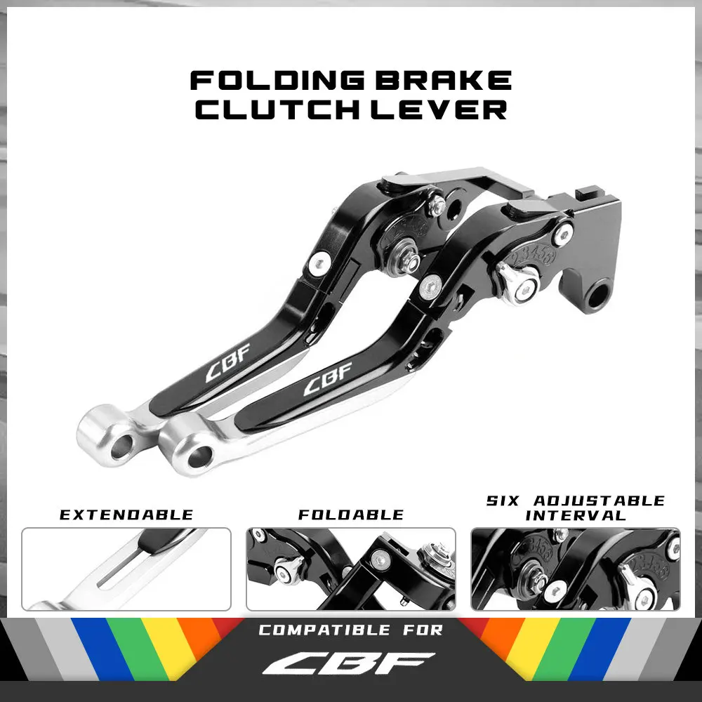 

For Honda CBF150 CBF 150 CNC Motorcycle Accessories Brake Clutch Handle Levers Adjustable Extendable Folding Lever