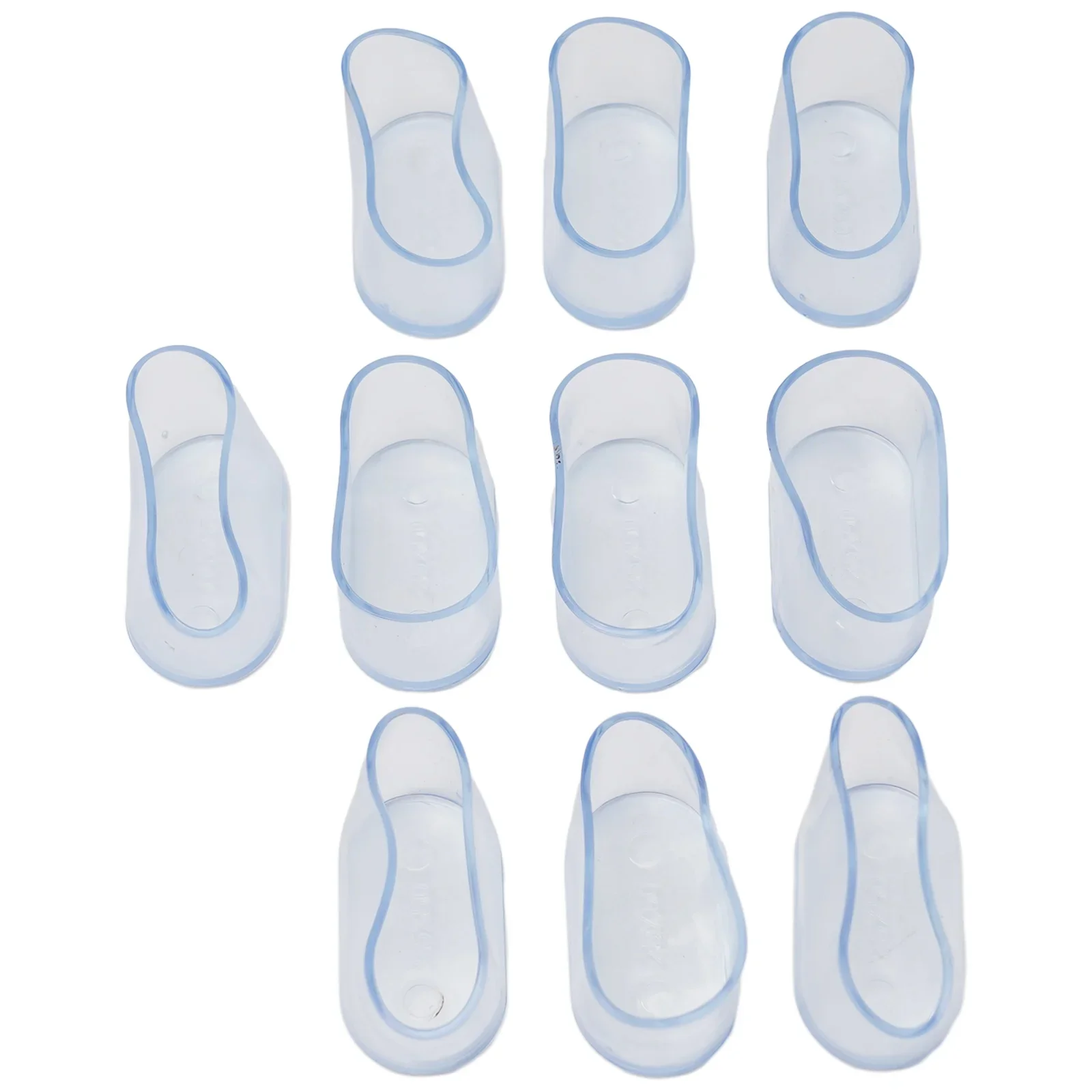 Oval Covers Chair Leg Cap 10Pcs Patio Rubber Floor Protectors For Outdoor Furniture Garden Office 2022 Durable